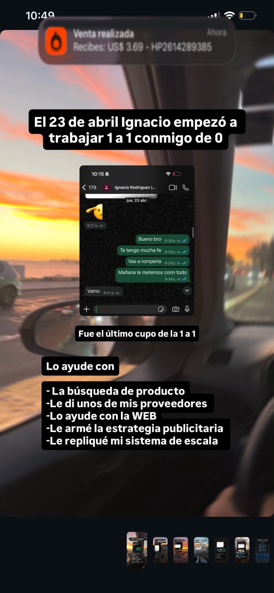 Ignacio: el día que empezó desde cero